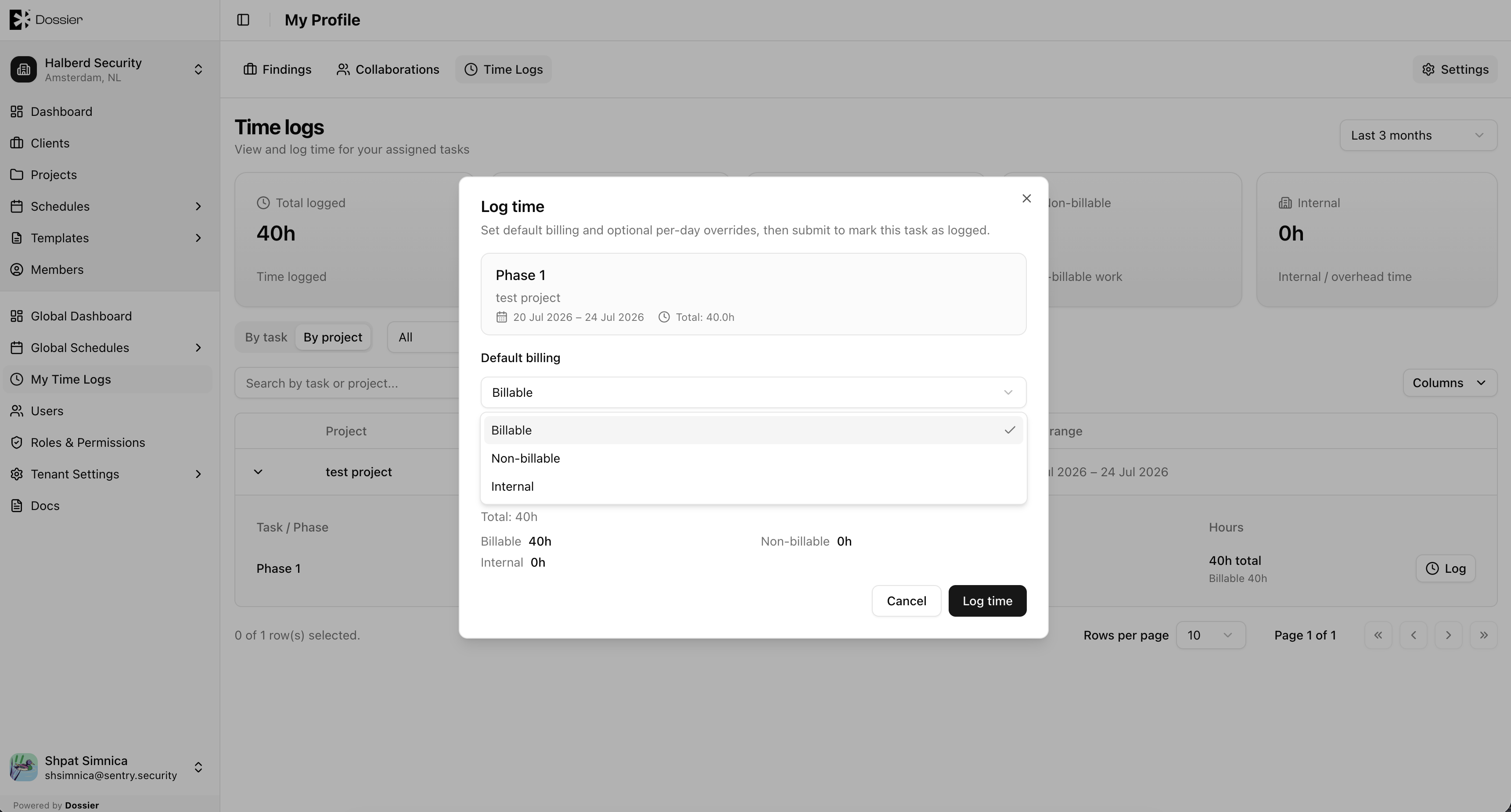 Billing type