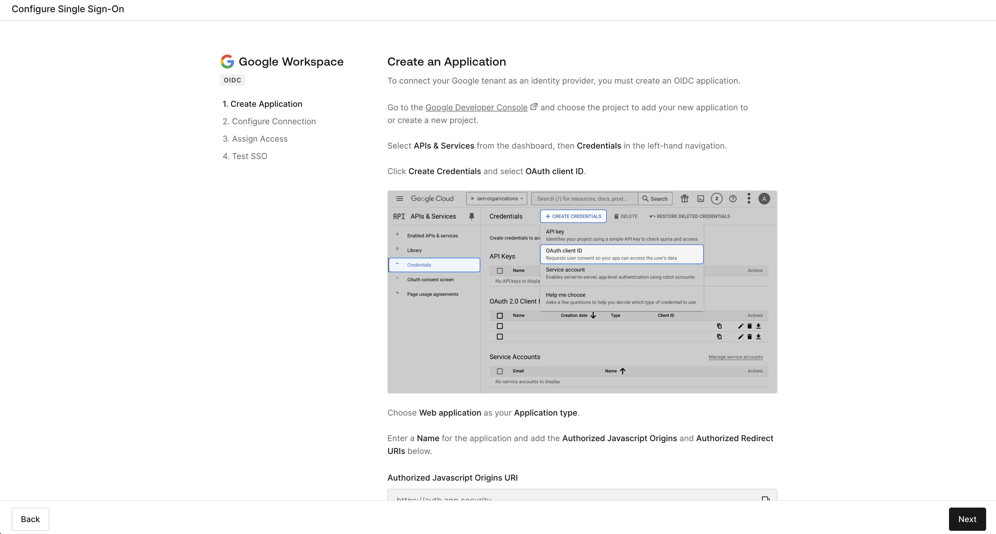 SSO Config 2