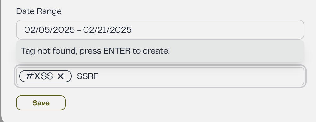 Create Tag