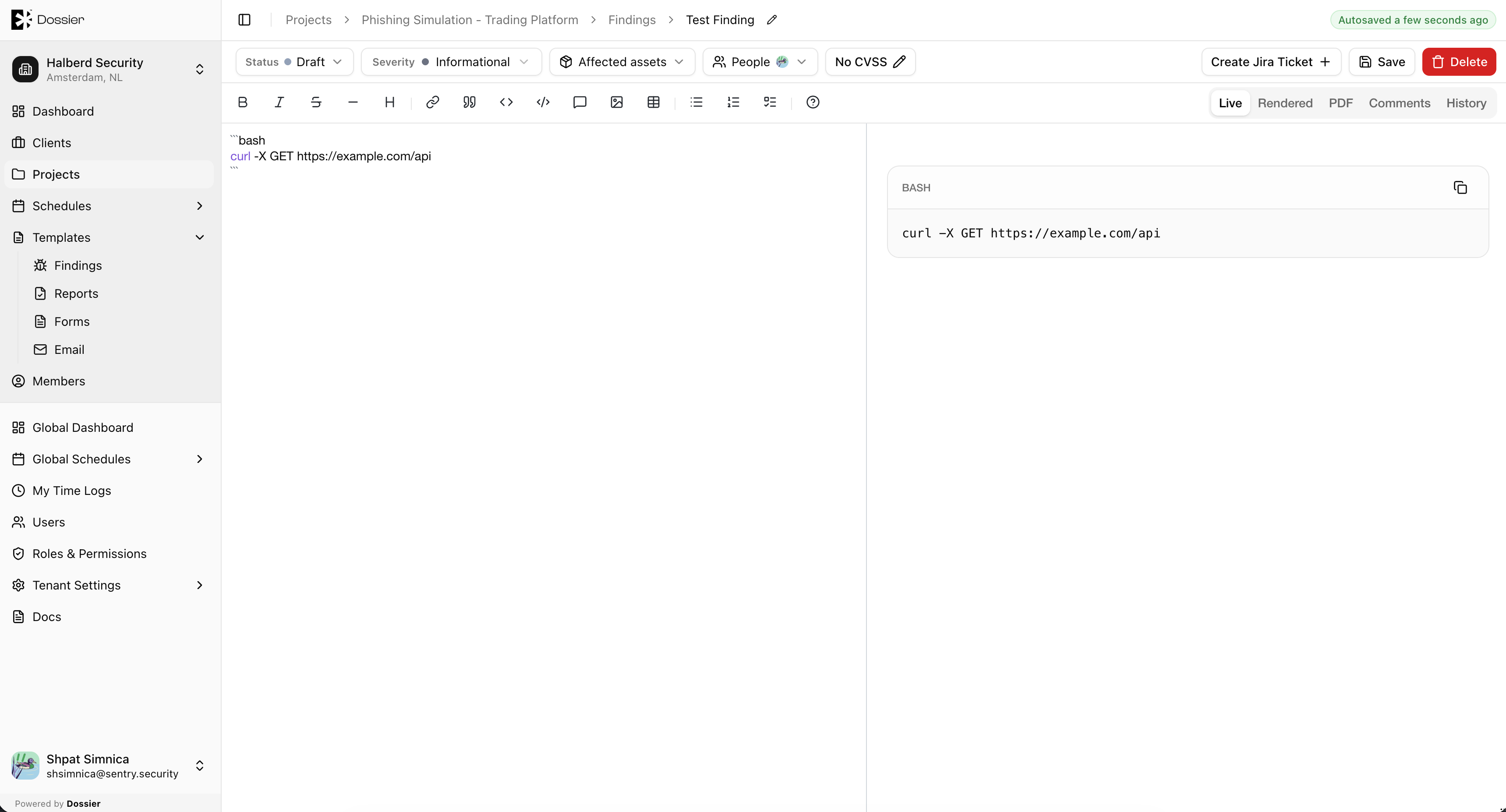 Markdown Example